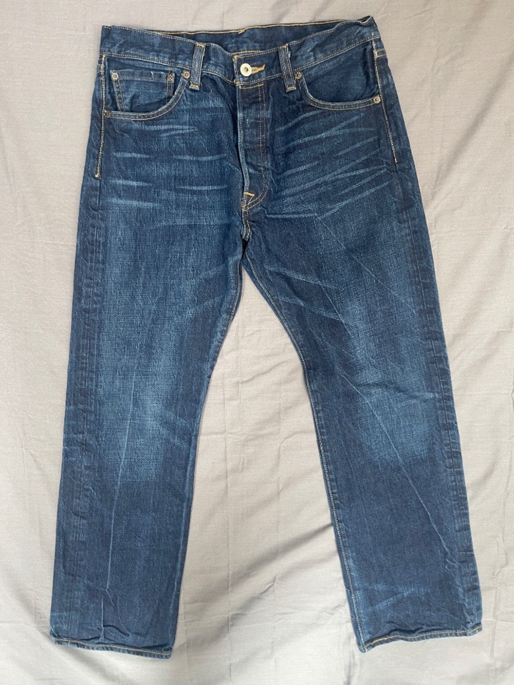 Levi 501 Jeans with Classic Button Fly, Original Fit, 34x30